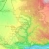 Mappa topografica Uttewalde, altitudine, rilievo