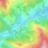 Mappa topografica Roccamurata, altitudine, rilievo
