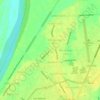 Mappa topografica Atulayan Norte, altitudine, rilievo