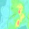Mappa topografica West Salisbury, altitudine, rilievo