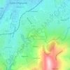 Mappa topografica Le Platre, altitudine, rilievo