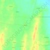 Mappa topografica 冉家村, altitudine, rilievo