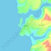 Mappa topografica Devgad, altitudine, rilievo