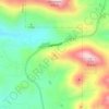 Mappa topografica 2220, altitudine, rilievo
