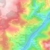 Mappa topografica Celaguantes, altitudine, rilievo