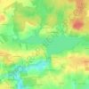 Mappa topografica La Demenure, altitudine, rilievo