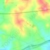 Mappa topografica el Fondo del Mariquillo, altitudine, rilievo
