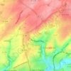 Mappa topografica L'Écoulanderie, altitudine, rilievo