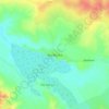 Mappa topografica Rey Bouba, altitudine, rilievo