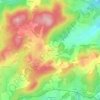 Mappa topografica Brumas, altitudine, rilievo