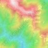 Mappa topografica Canai, altitudine, rilievo