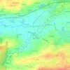 Mappa topografica La Motte, altitudine, rilievo
