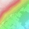 Mappa topografica La Prise-Pernet, altitudine, rilievo