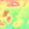 Mappa topografica Atça, altitudine, rilievo