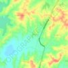 Mappa topografica Baay, altitudine, rilievo