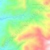 Mappa topografica Cawayan, altitudine, rilievo