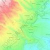 Mappa topografica Los Gavilanes, altitudine, rilievo