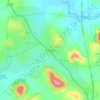 Mappa topografica Ambaguda, altitudine, rilievo