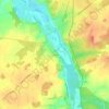 Mappa topografica La Chaise, altitudine, rilievo