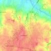 Mappa topografica Cleusmeur, altitudine, rilievo