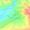 Mappa topografica 芝田镇, altitudine, rilievo