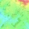 Mappa topografica Flexanville, altitudine, rilievo