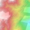 Mappa topografica Barnala Bugyal, altitudine, rilievo
