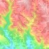 Mappa topografica Mailhac, altitudine, rilievo