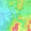 Mappa topografica Kühler Grund, altitudine, rilievo