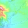 Mappa topografica Nagbunga, altitudine, rilievo