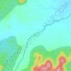 Mappa topografica Daincha, altitudine, rilievo