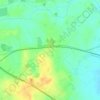 Mappa topografica Footy's Hill, altitudine, rilievo