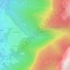 Mappa topografica Les Trois Fontaines, altitudine, rilievo