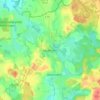Mappa topografica Neukirchen, altitudine, rilievo