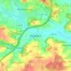 Mappa topografica Weidelbach, altitudine, rilievo
