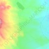 Mappa topografica La Charosa, altitudine, rilievo