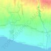 Mappa topografica Caybunga, altitudine, rilievo