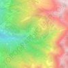 Mappa topografica Videgg, altitudine, rilievo