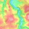 Mappa topografica Witzschdorf, altitudine, rilievo