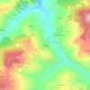 Mappa topografica Sorenti, altitudine, rilievo