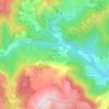 Mappa topografica Lambrusquière, altitudine, rilievo