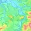 Mappa topografica Haltzuia, altitudine, rilievo