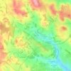 Mappa topografica Panissal, altitudine, rilievo
