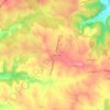 Mappa topografica L'Hospitalet, altitudine, rilievo
