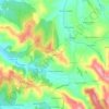 Mappa topografica Pedras, altitudine, rilievo