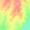Mappa topografica Orca, altitudine, rilievo