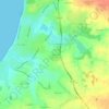 Mappa topografica La Dalonnerie, altitudine, rilievo