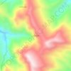 Mappa topografica Cielo Roto, altitudine, rilievo