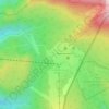 Mappa topografica Sternenpark Winklmoos-Alm, altitudine, rilievo