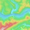 Mappa topografica Riverview, altitudine, rilievo